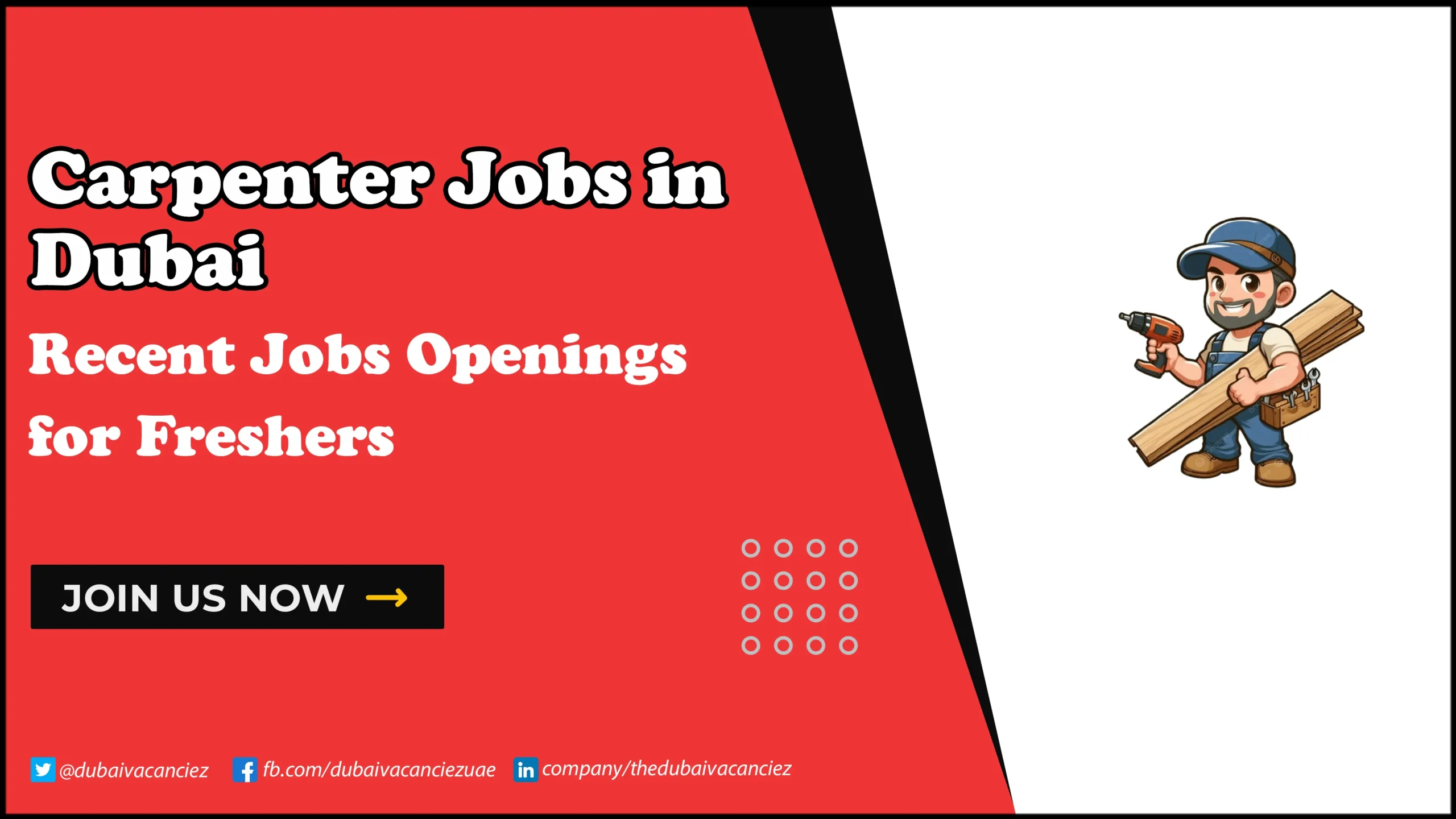 Carpenter Jobs in Dubai