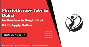Physiotherapy jobs in Dubai